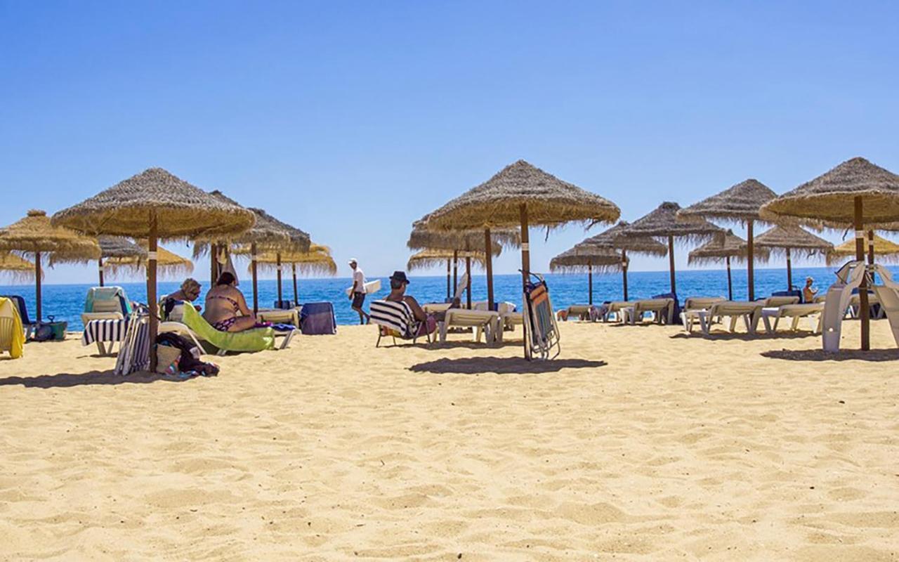 Green Sea Flat T1 Quarteira Beach Exterior photo